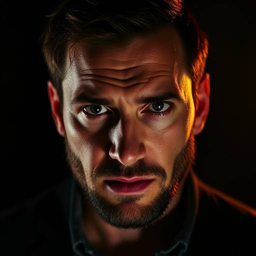Headshot of Marcus Bell, intense acting coach